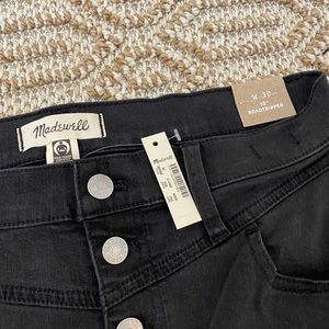 Madewell 10” Roadtripper jeans with button fly